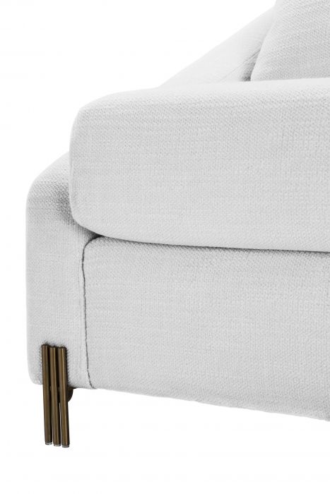 Candice Armchair by Eichholtz in Avalon white REDUCED-Renaissance Design Studio