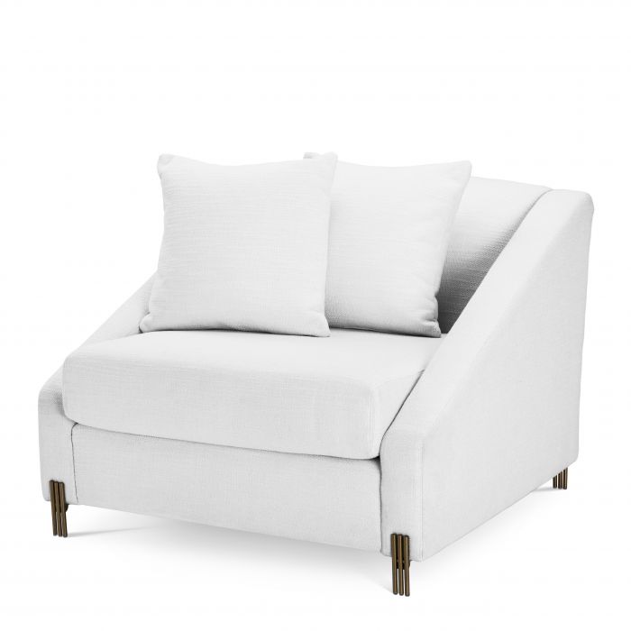 Candice Armchair by Eichholtz in Avalon white REDUCED-Renaissance Design Studio
