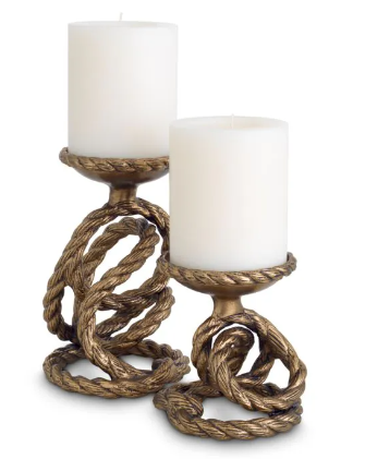 Candle Holder Corwyn Set of 2 by Eichholtz-Renaissance Design Studio