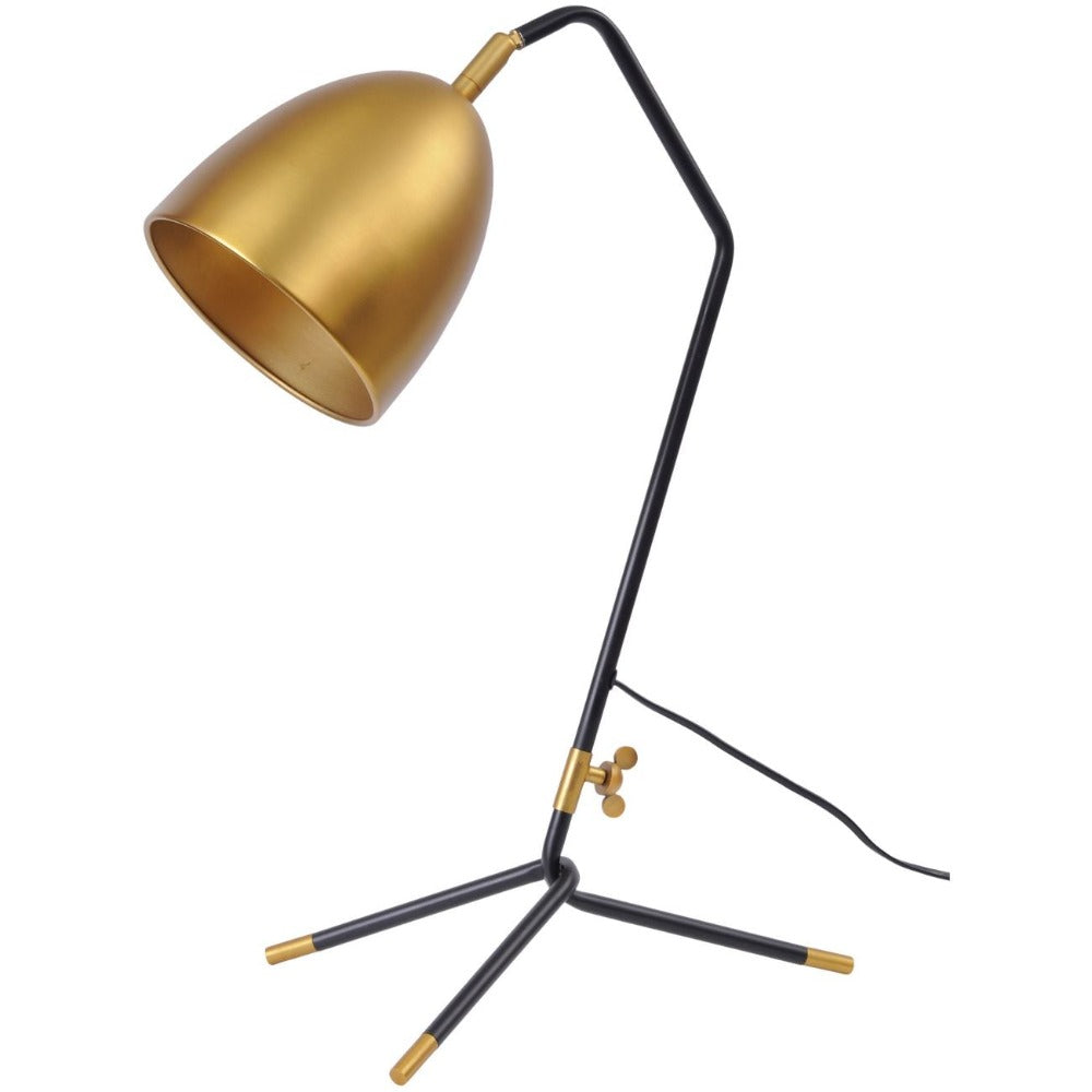Carina Brass Table Lamp - Reduced-Renaissance Design Studio