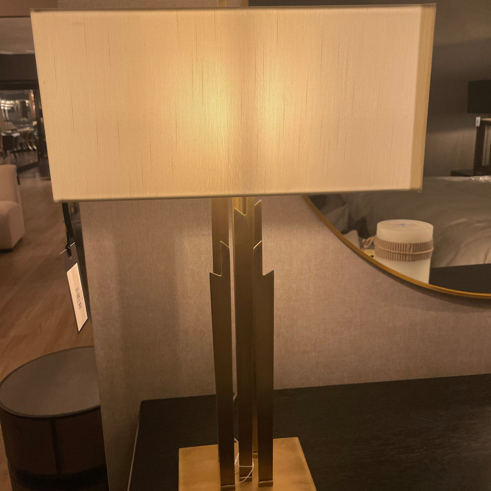 Carrick Antique Brass Finish Table Lamp