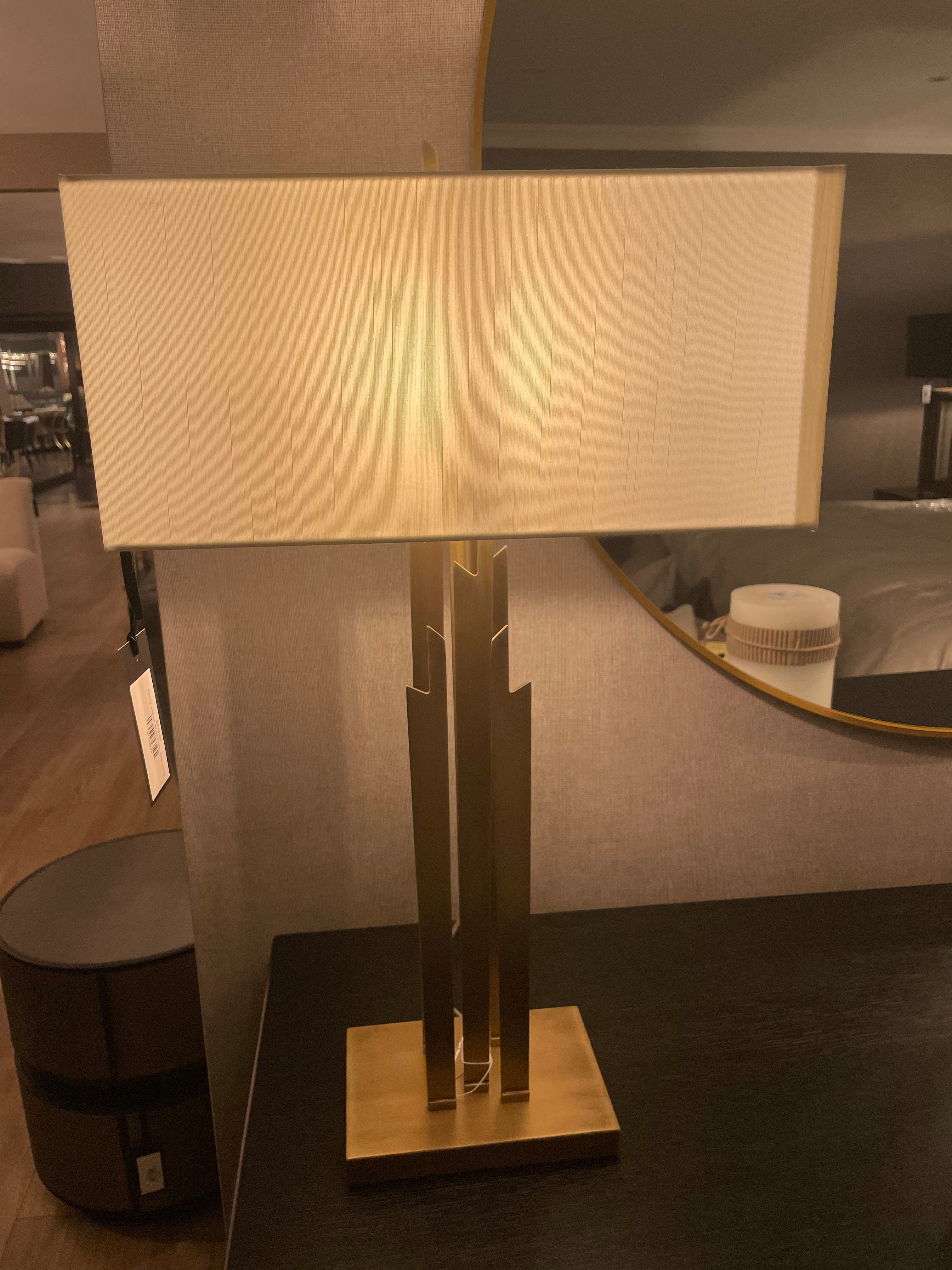 Carrick Antique Brass or Gold Finish Table Lamp reduced.-Renaissance Design Studio