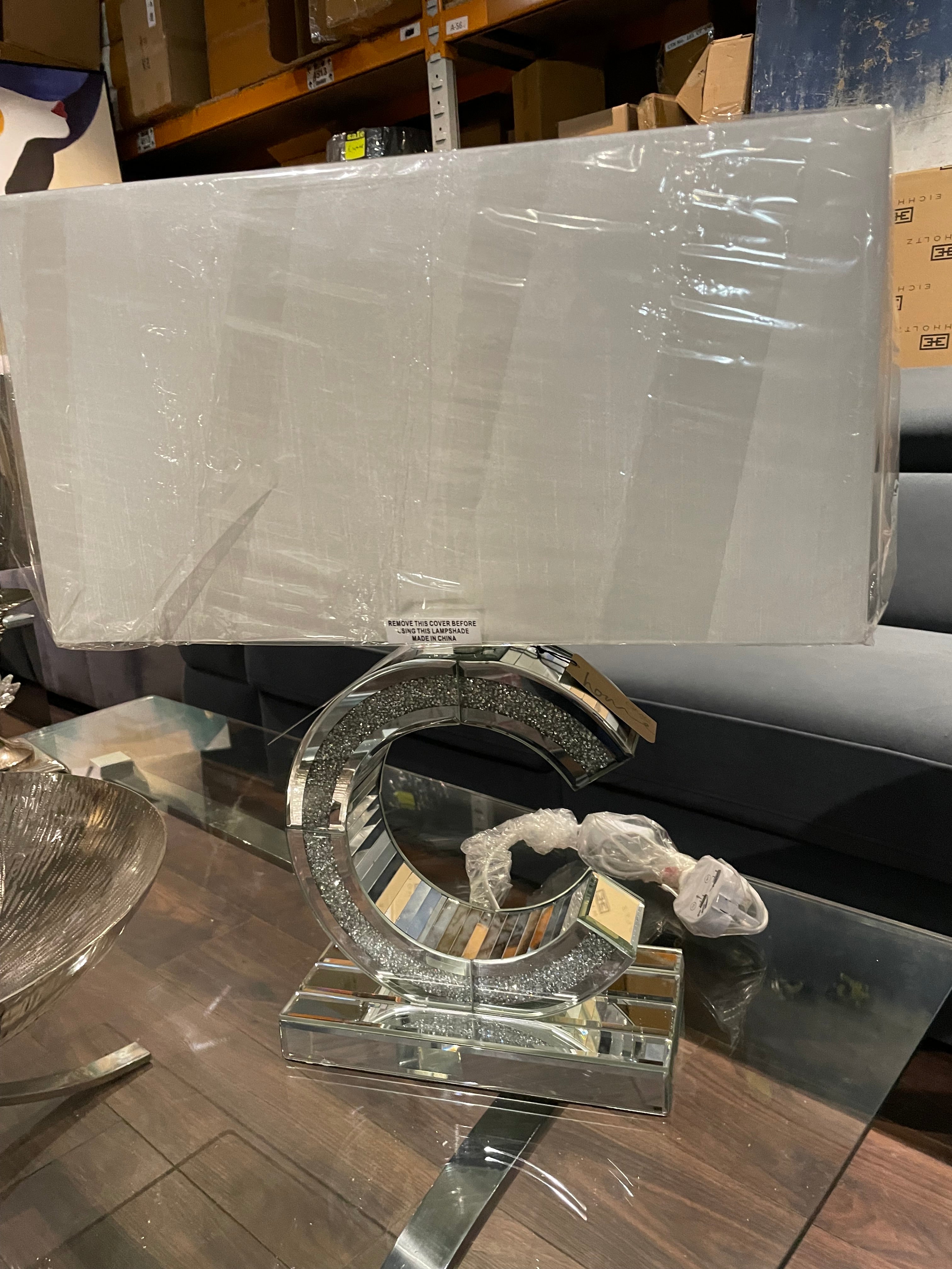 CC CHANELLE table lamp half price-Table lamps-Renaissance Design Studio