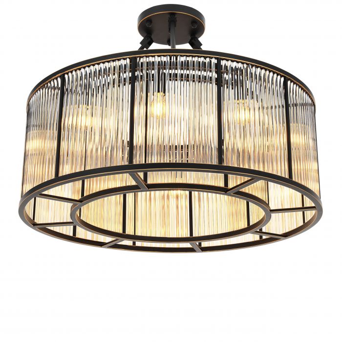 CEILING LAMP BERNARDI L by Eichholtz.-Renaissance Design Studio