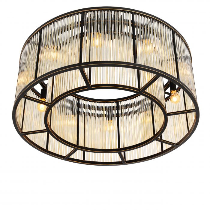 CEILING LAMP BERNARDI L by Eichholtz.-Renaissance Design Studio