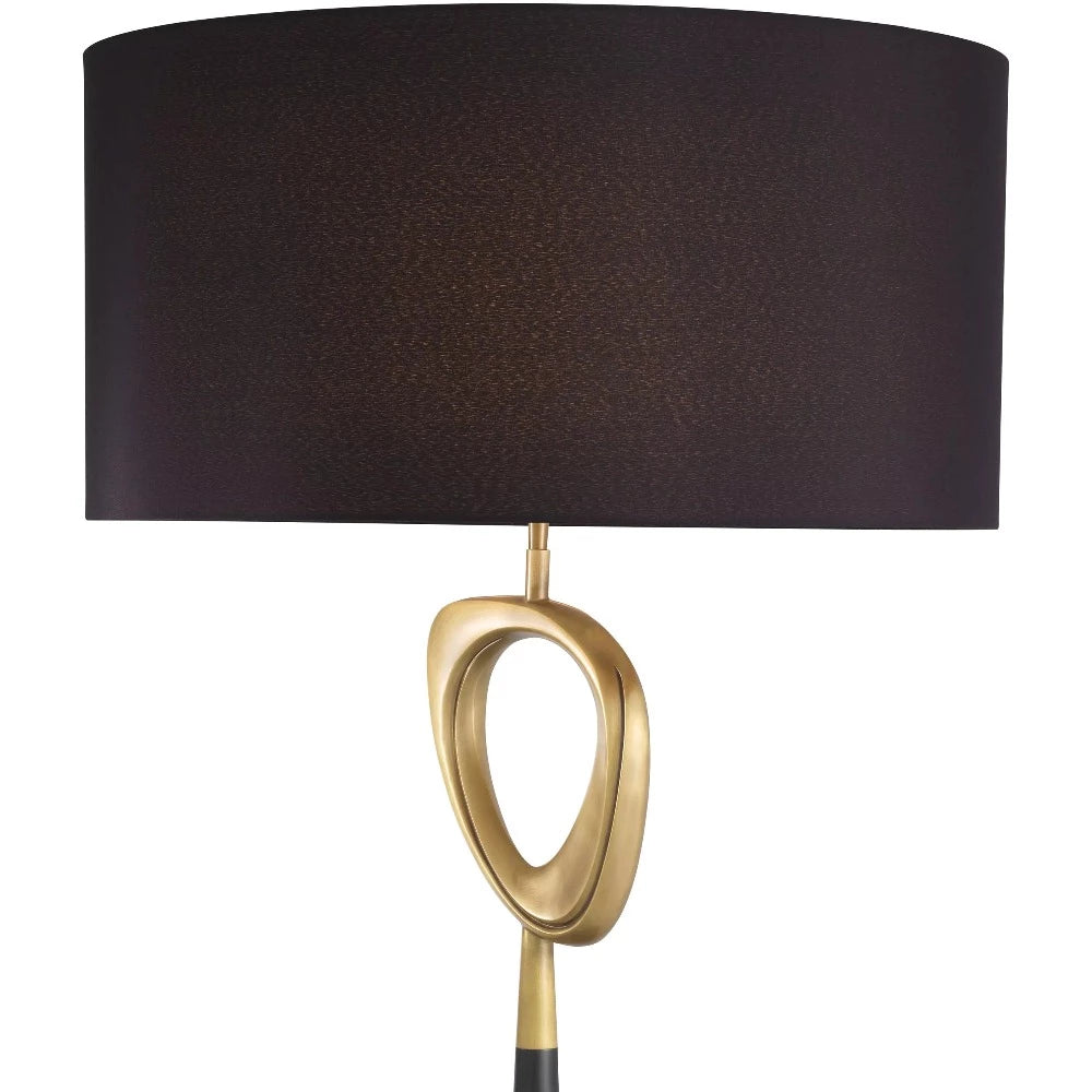 Celine Table Lamp Antique Brass Finish by Eichholtz last one ex display clearance price-Renaissance Design Studio