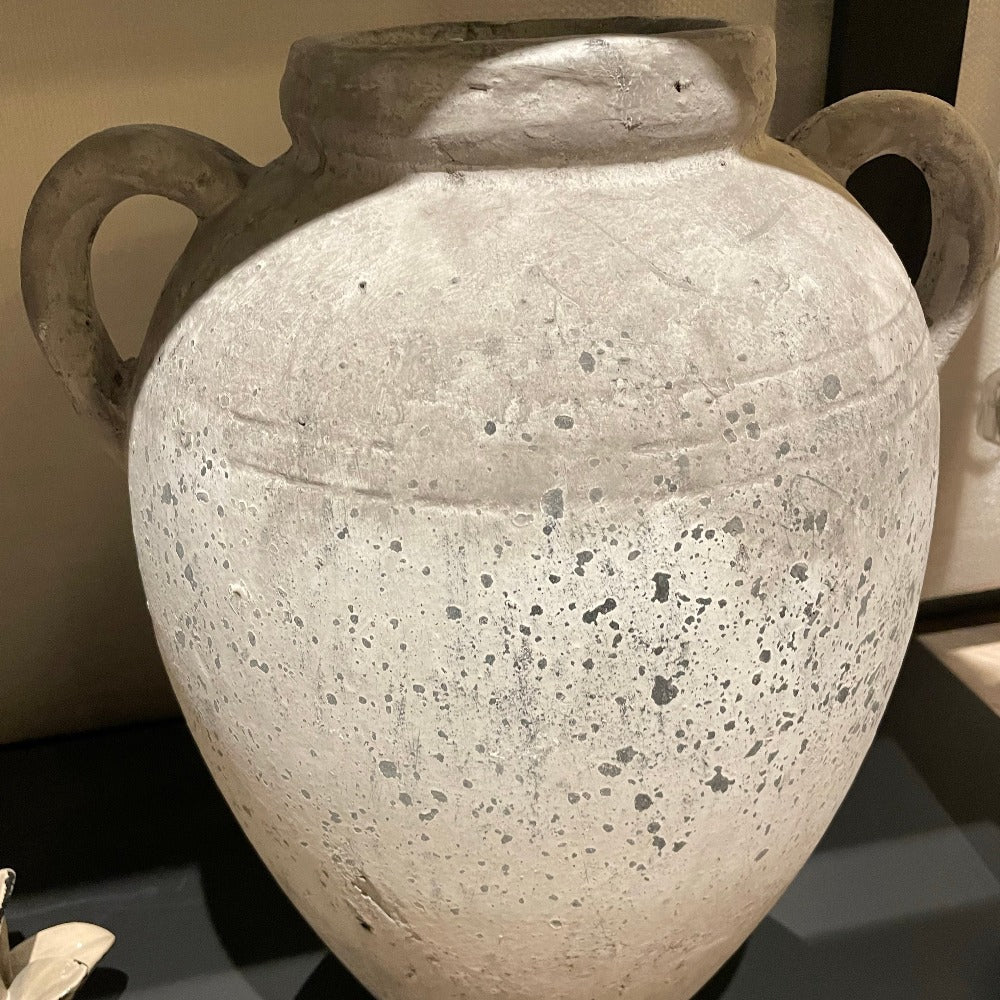 Cement large jug vase