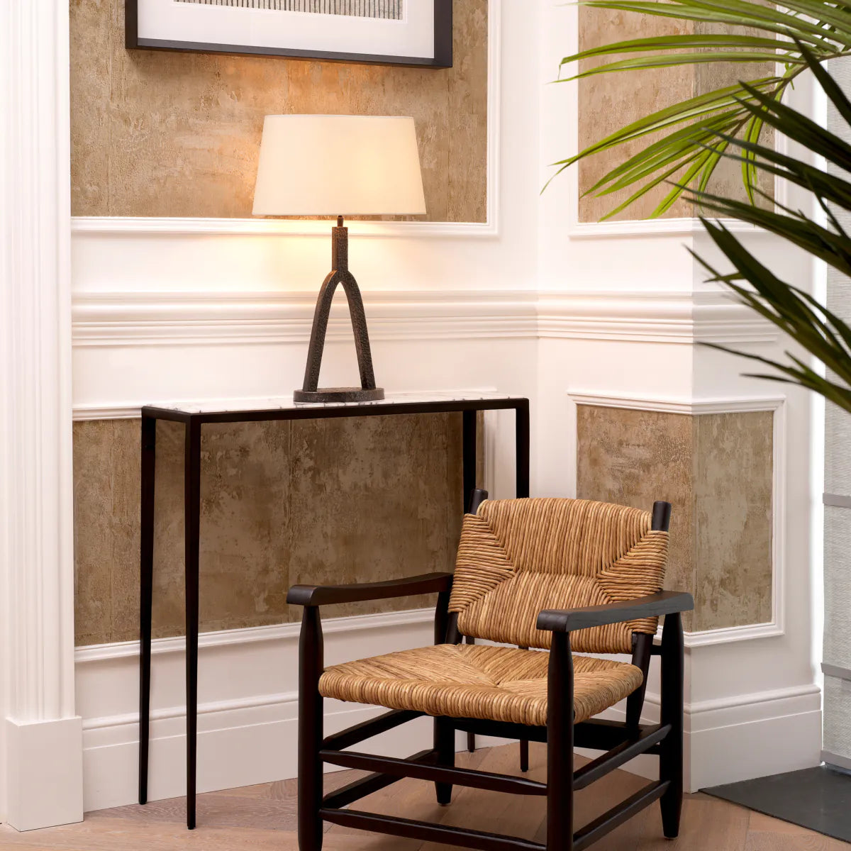 Chair Elliott Classic natural seagrass by Eichholtz Half Price offer-Renaissance Design Studio