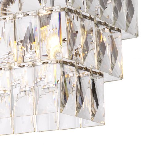 Chandelier Amazon  rectangle crystal glass chandelier by Eichholtz