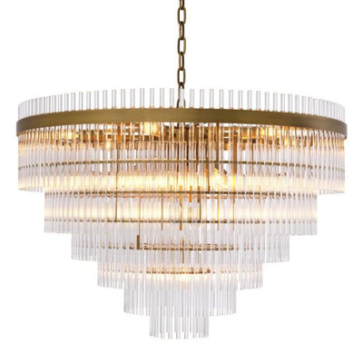 Chandelier East  Crystal Chandelier with 5 tiers by Eichholtz