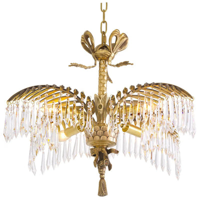 Chandelier Hildebrandt S Antique brass by Eichholtz ex showroom save 20%