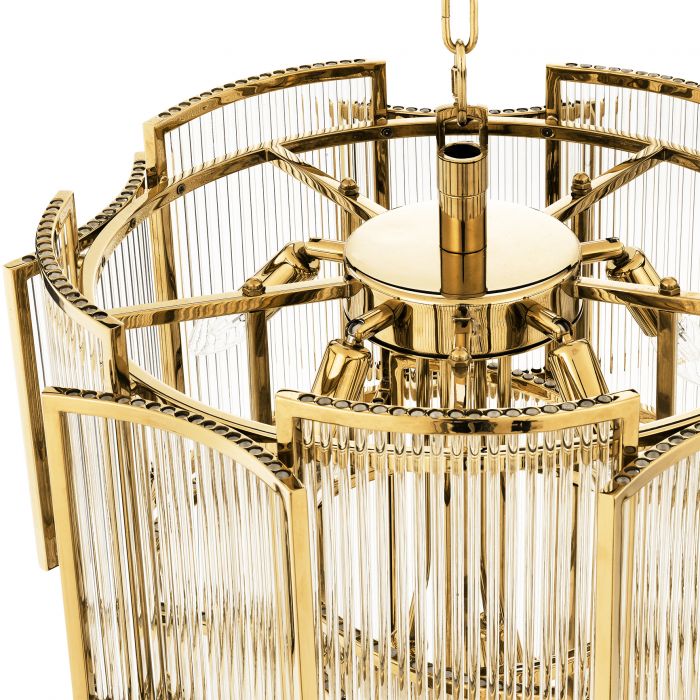 Chandelier Jet Set by Eichholtz gold-Renaissance Design Studio