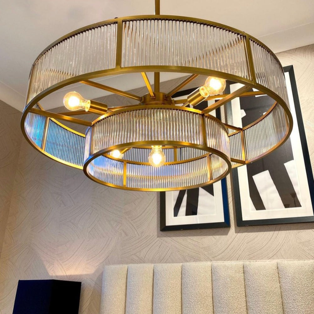 CHANDELIER MONTPARNASSE by Eichholtz Reduced price-chandelier-Renaissance Design Studio