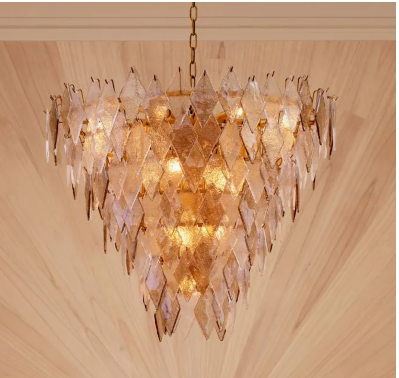 Chandelier Rhombus Large by Eichholtz-Renaissance Design Studio