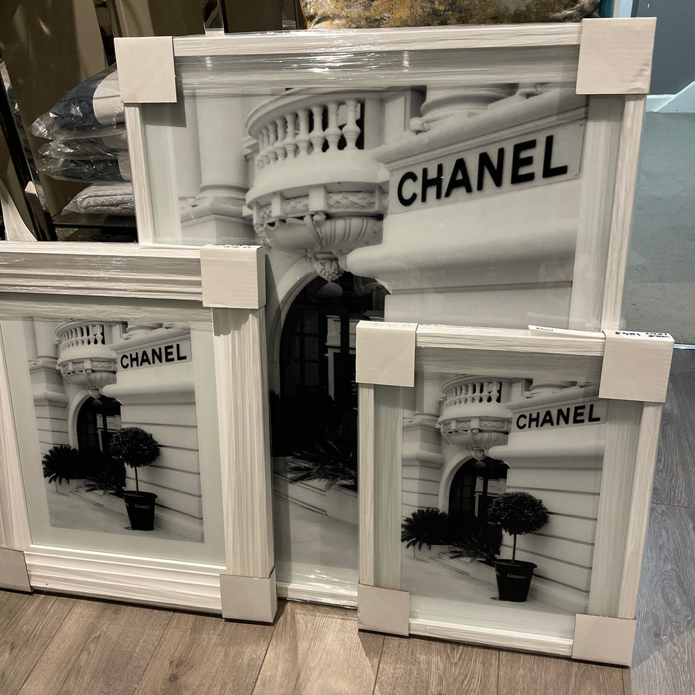 Chanel store front special edition framed wall art