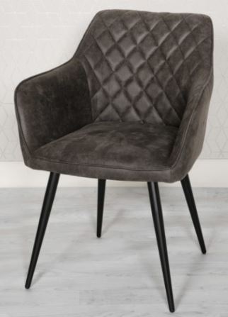 Charlie faux leather Dining Chair REDUCED-Dining Chair-Renaissance Design Studio