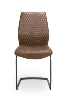 Charlie faux leather Dining Chair REDUCED-Dining Chair-Renaissance Design Studio