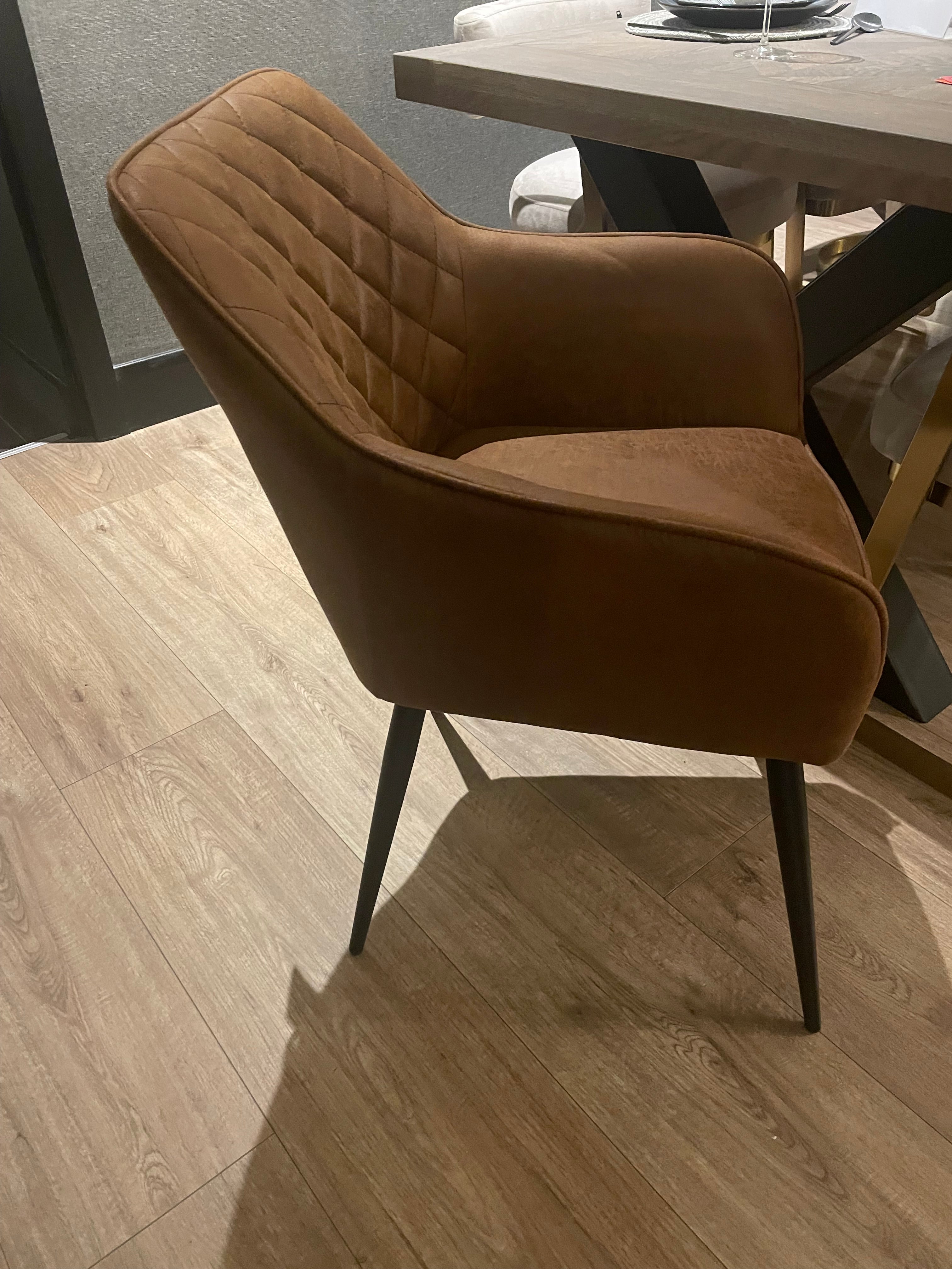 Charlie faux leather Dining Chair REDUCED-Dining Chair-Renaissance Design Studio