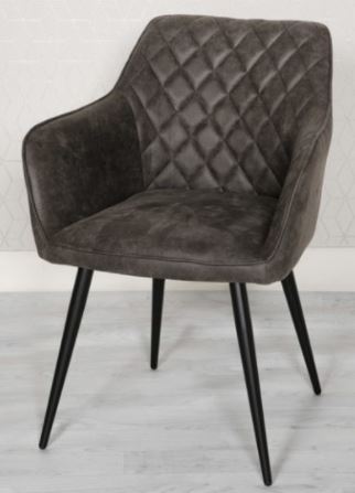 Charlie  faux leather Dining Chair REDUCED