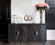 Chelsea Blake Black Oak Sideboard last one Reduced by €700-Sideboard-Renaissance Design Studio