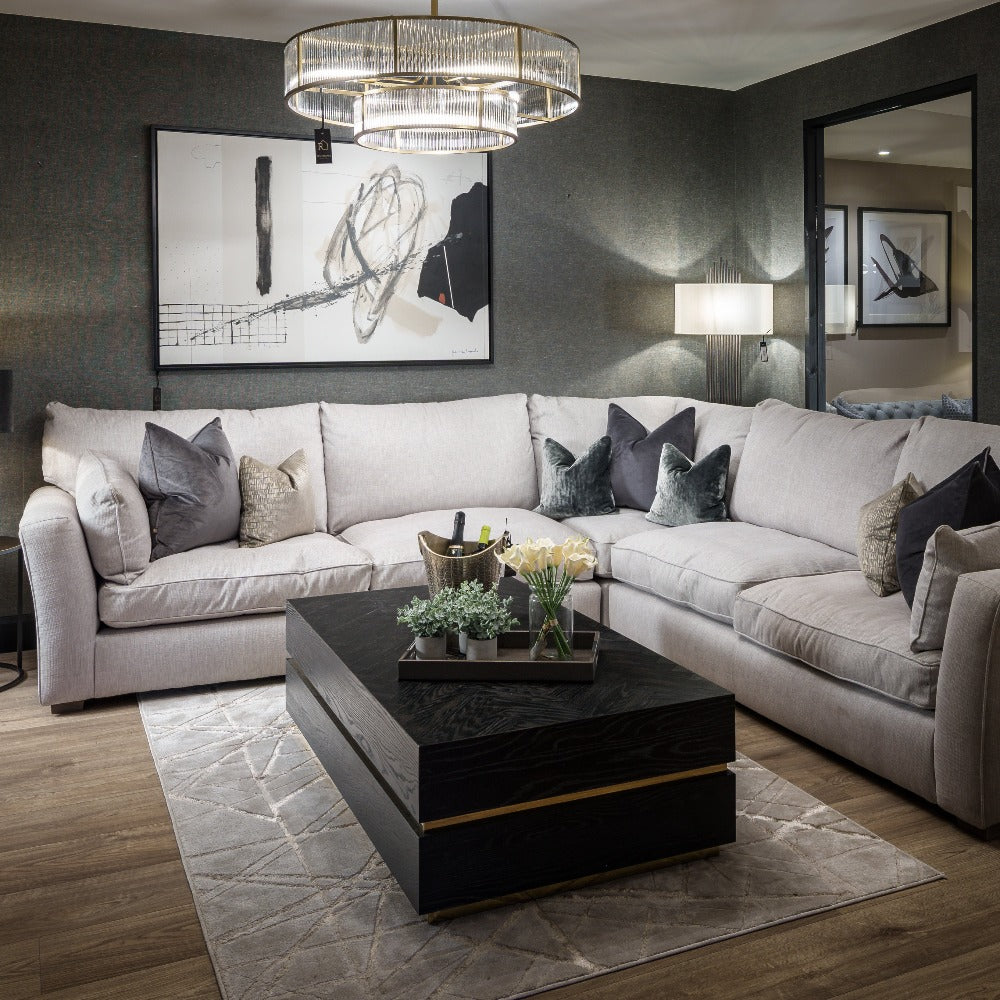 Chelsea Blake Block Coffee Table-Renaissance Design Studio
