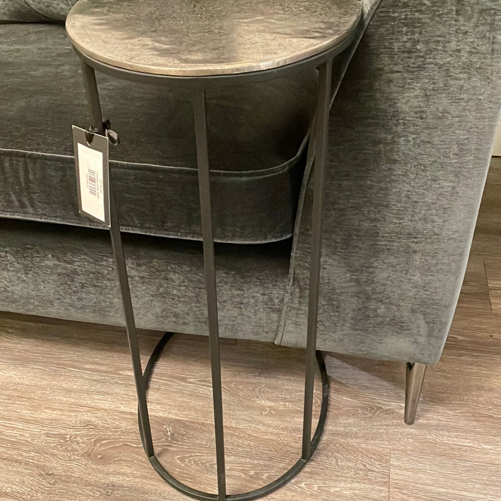 Chelsea Peru value sofa table metal with black frame ex display sold as seen
