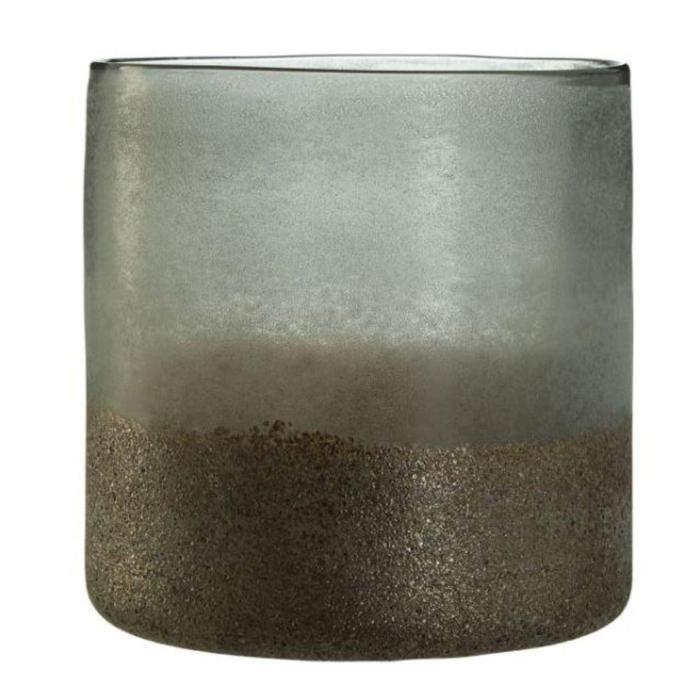 Chiara Metallic Vase Grey REDUCED