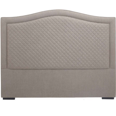 Claife Super King Designer Headboard  in Grey Linen on super half price offer