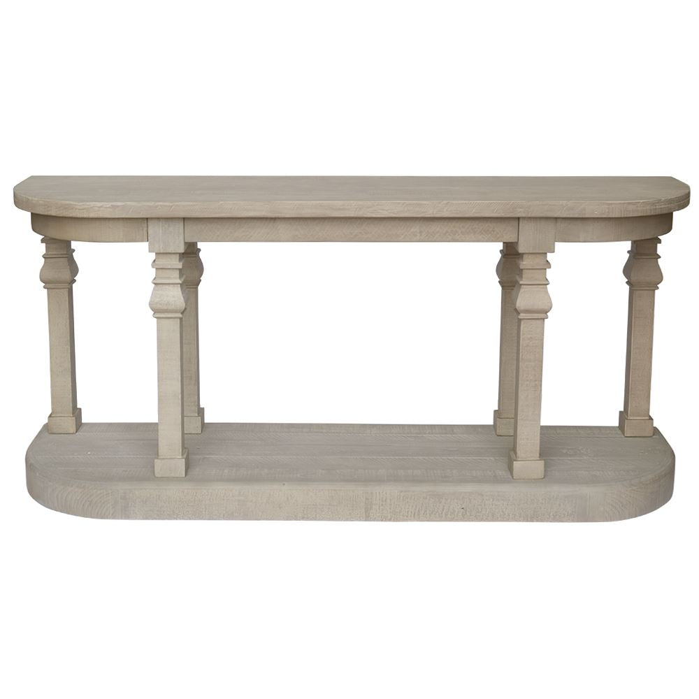 Classic Large wooden console table-Renaissance Design Studio