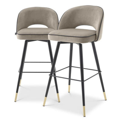 Cliff & Counter Stools by Eichholtz priced grand sale price view Instore