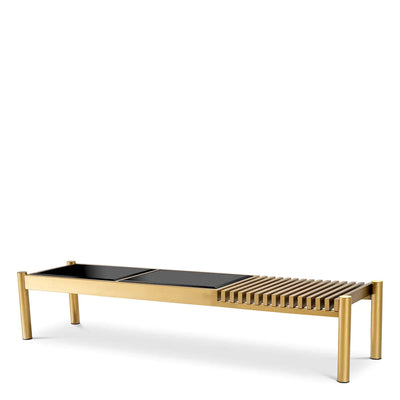 Coffee Table Bibi Brushed brass finish by Eichholtz