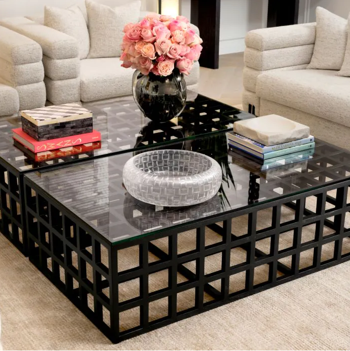 Coffee Table Cubico by Eichholtz-Renaissance Design Studio