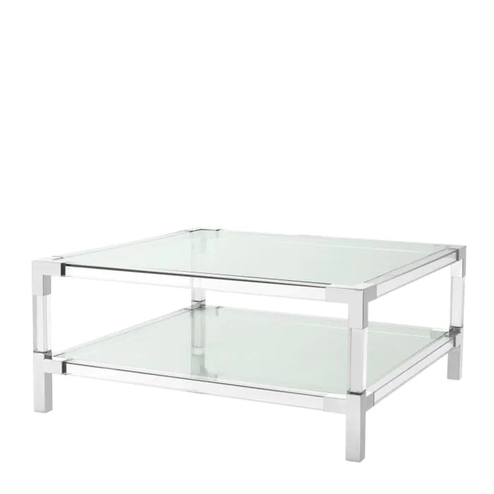 Coffee Table Royalton by Eichholtz in Silver-Renaissance Design Studio