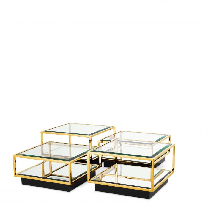 Coffee tables set of 4 Tortona by Eichholtz-Renaissance Design Studio