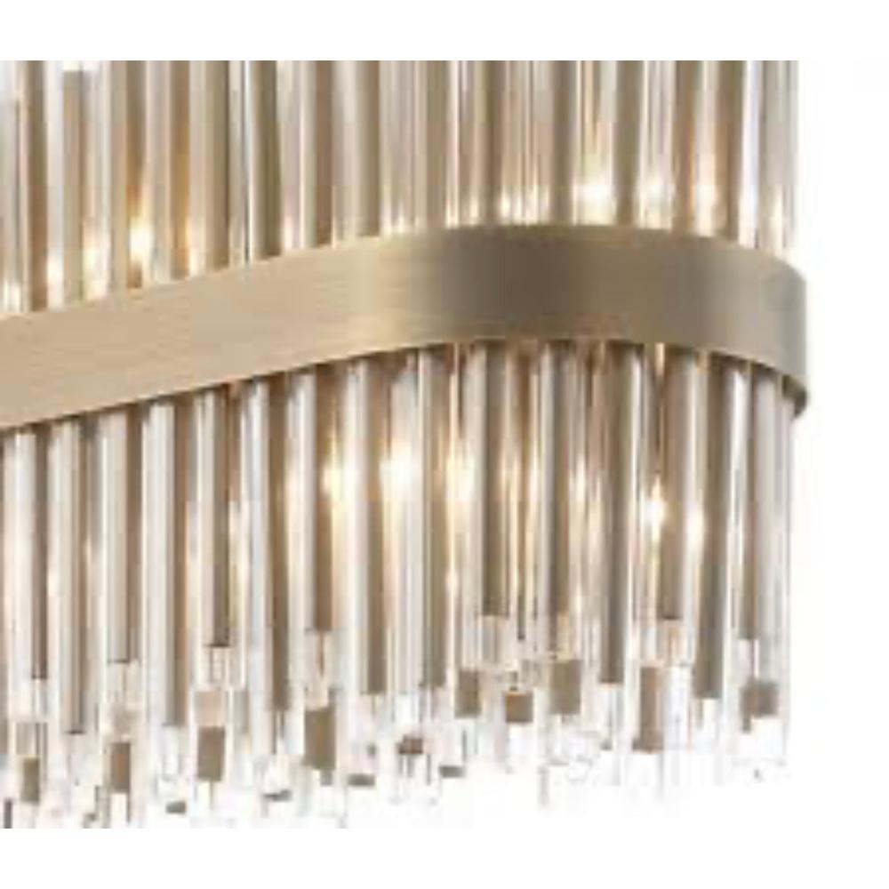 Camden Club Long Chandelier reduced-Renaissance Design Studio