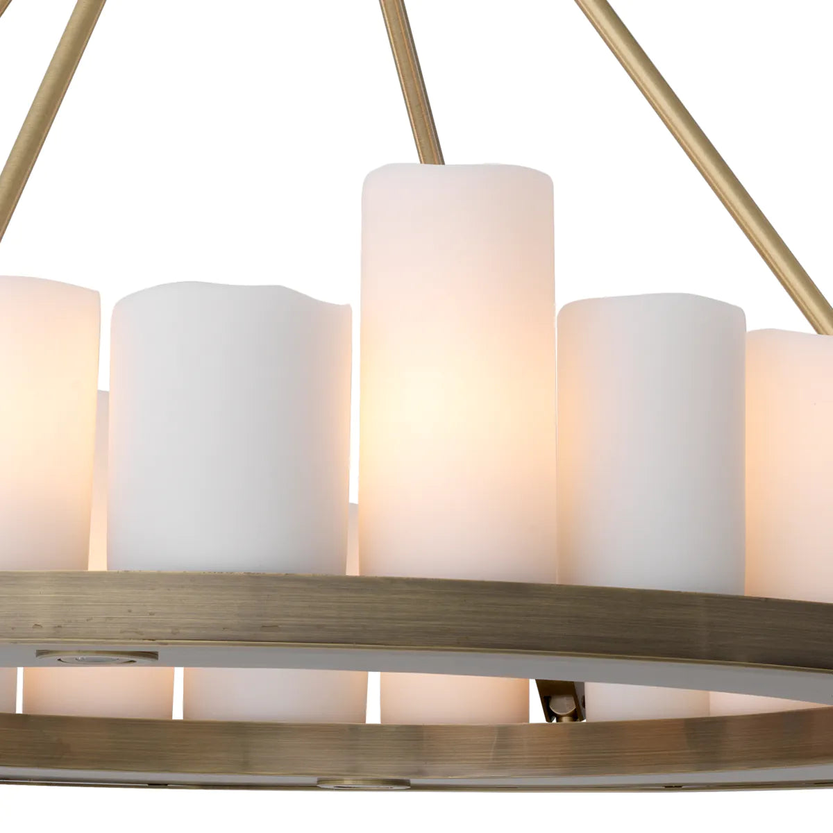 Commodor Round Chandelier by Eichholtz.-Renaissance Design Studio