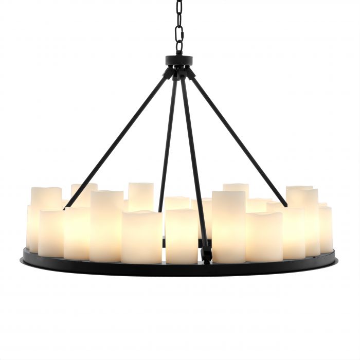 Commodor Round Chandelier by Eichholtz.-Renaissance Design Studio