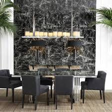 Commodore by Eichholtz. chandelier in black EX-DISPLAY ON SALE almost half price deals-Renaissance Design Studio