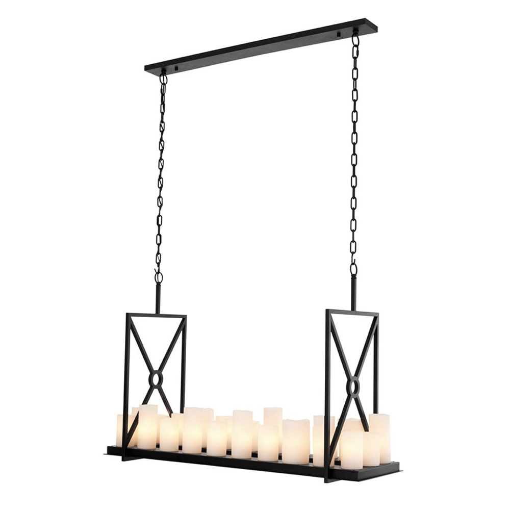 Commodore by Eichholtz. chandelier in black EX-DISPLAY ON SALE almost half price deals-Renaissance Design Studio