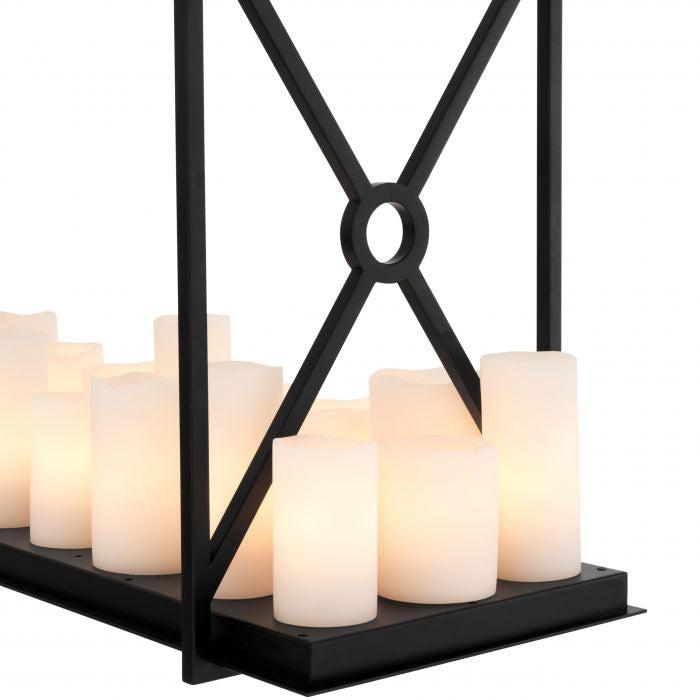 Commodore by Eichholtz. chandelier in black EX-DISPLAY ON SALE almost half price deals-Renaissance Design Studio