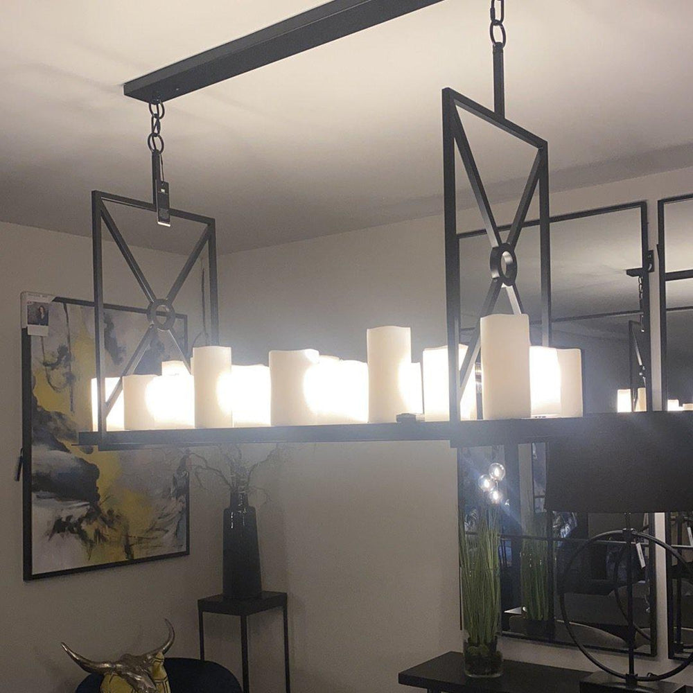 Commodore  by Eichholtz. chandelier in black EX-DISPLAY ON SALE almost half price deals