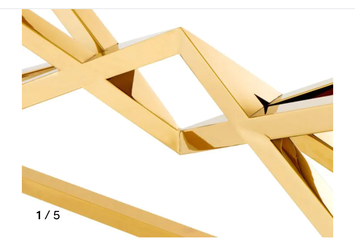 Connor pyramid console table by Eichholtz-Renaissance Design Studio