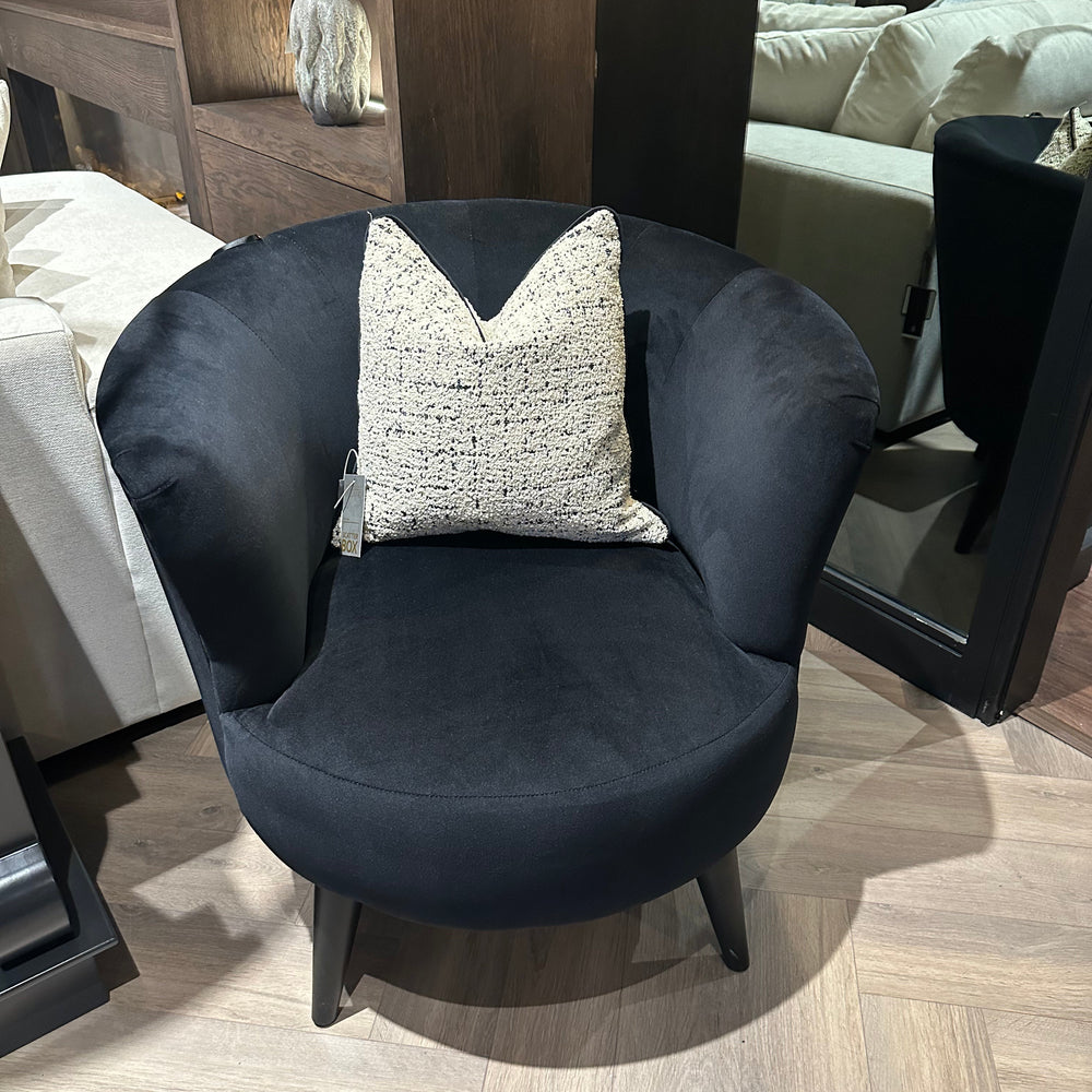 Conrad accent armchair custom made in selection of grade b fabrics and other choices