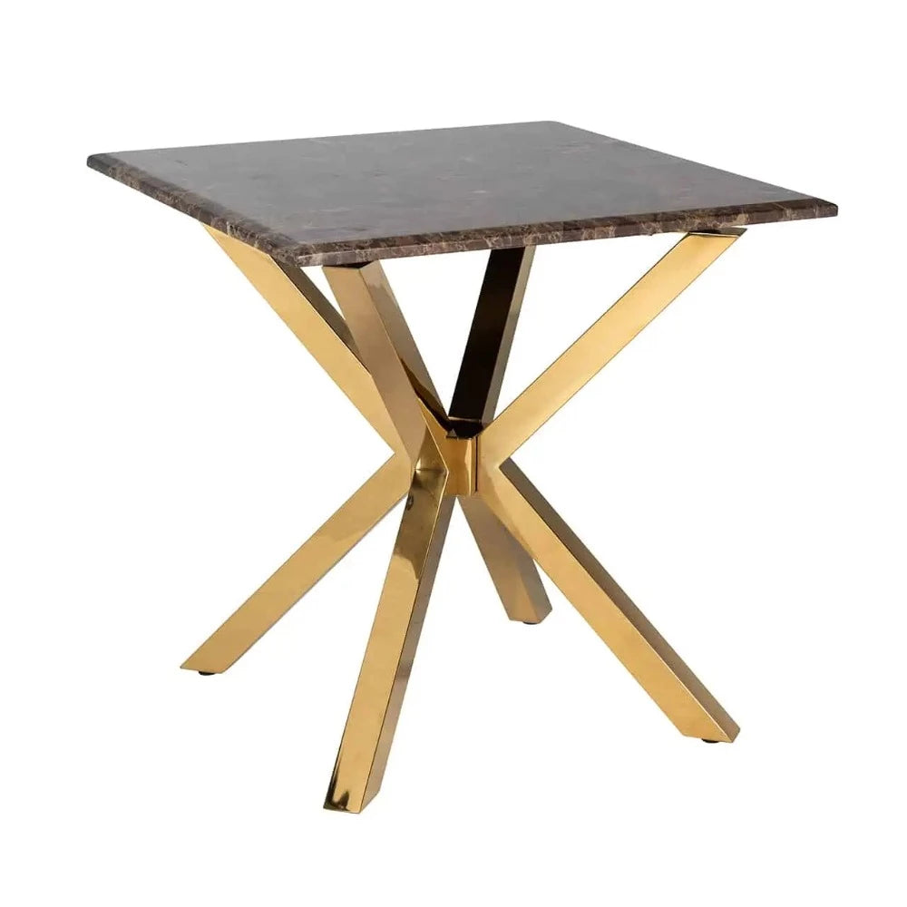 Constance Gold Side Table check availability and price-Renaissance Design Studio