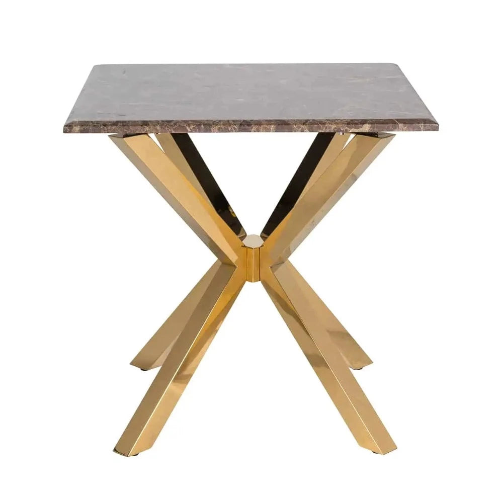 Constance Gold Side Table check availability and price-Renaissance Design Studio