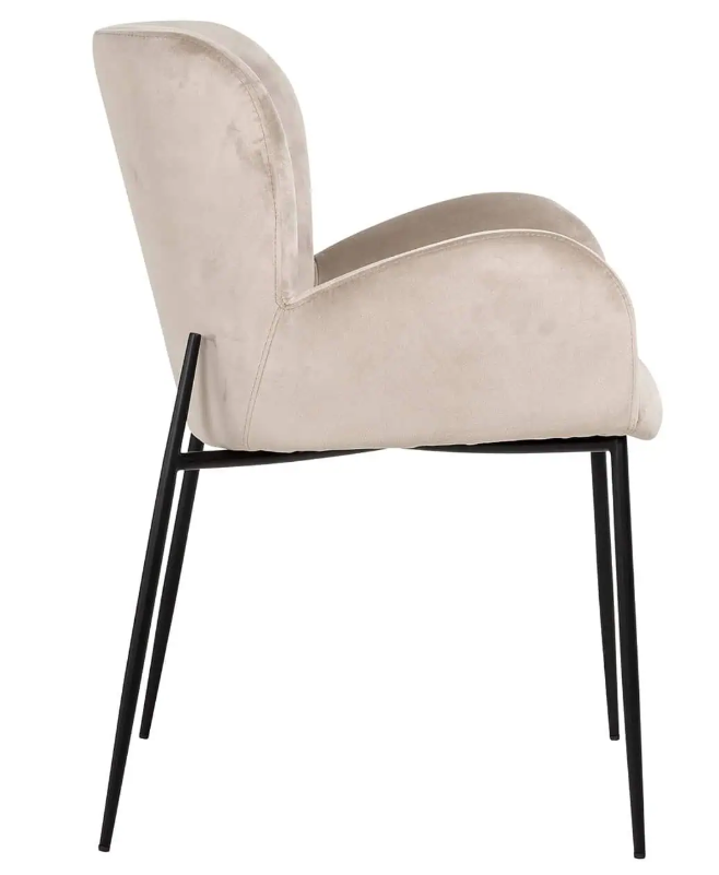 Contemporary Chair Andrew  Cream Fusion