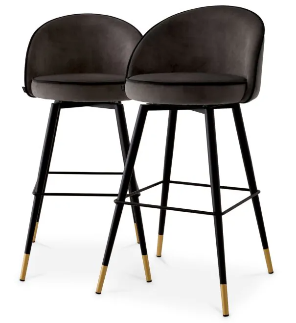 Cooper Bar Stools by Eichholtz - Set of 2-Renaissance Design Studio