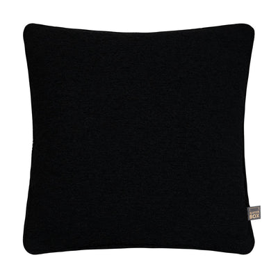 Cora   black boucle cushion by Scatterbox