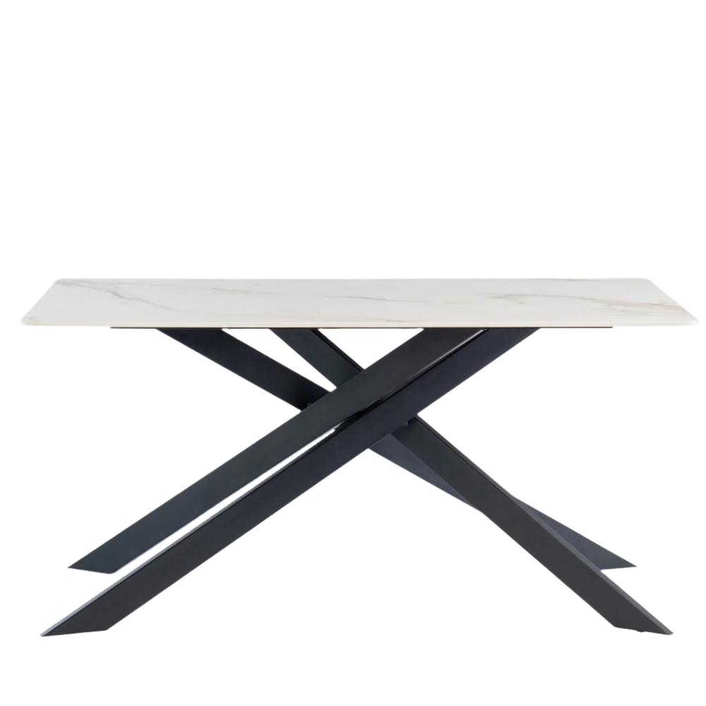 Cordon Dining Table  160 cm. Choice of colour top.