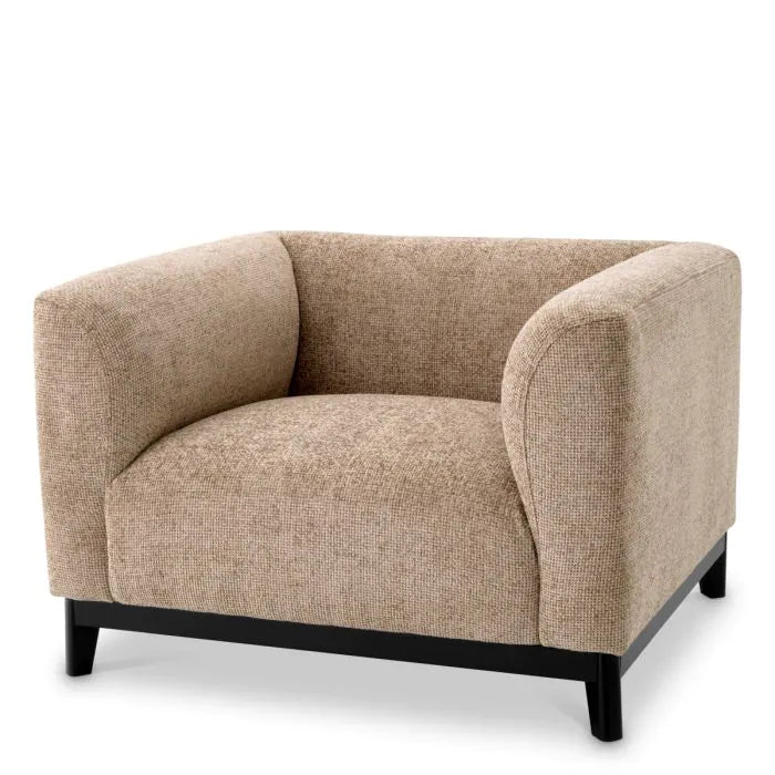 Corso designer armchair in 2 colours by Eichholtz